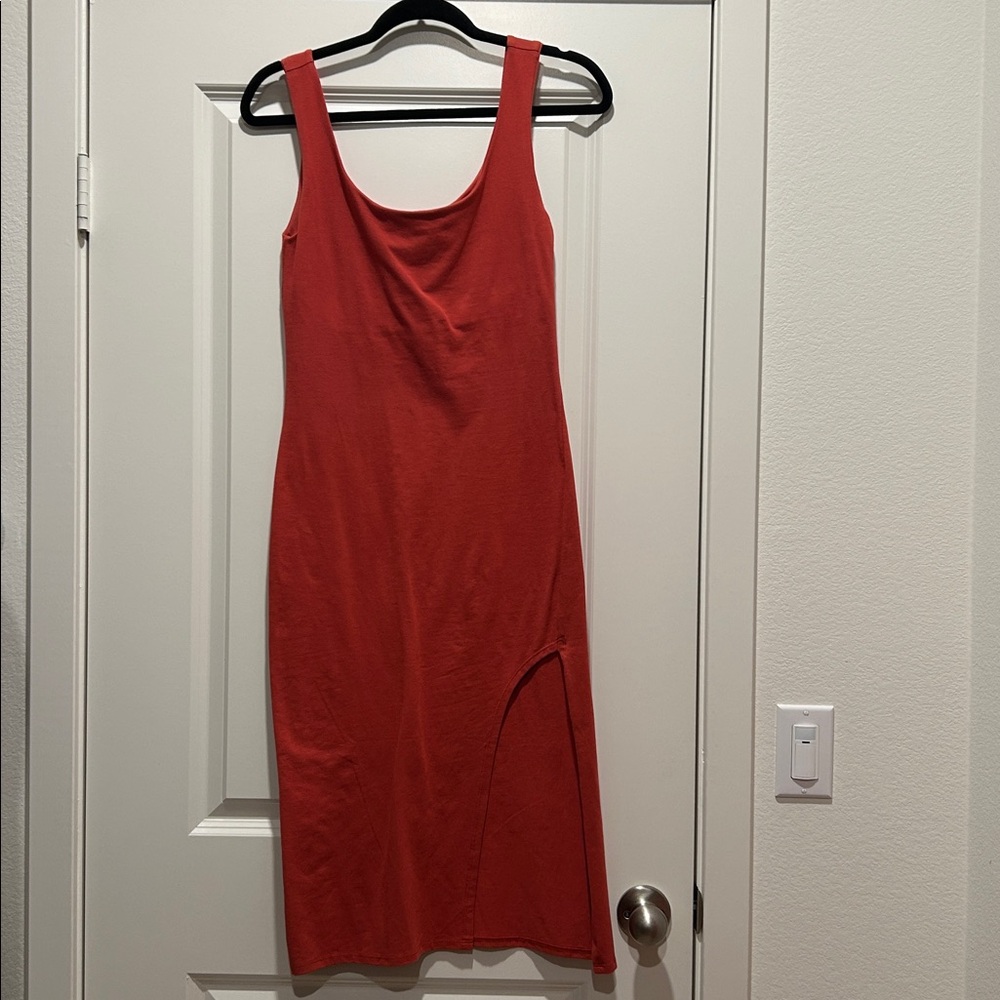 NWT Side Slit Midi Dress